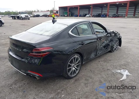 2022 Genesis G70 2.0T Rwd z USA, uszkodzony, nr VIN KMTG34TA4NU091146
